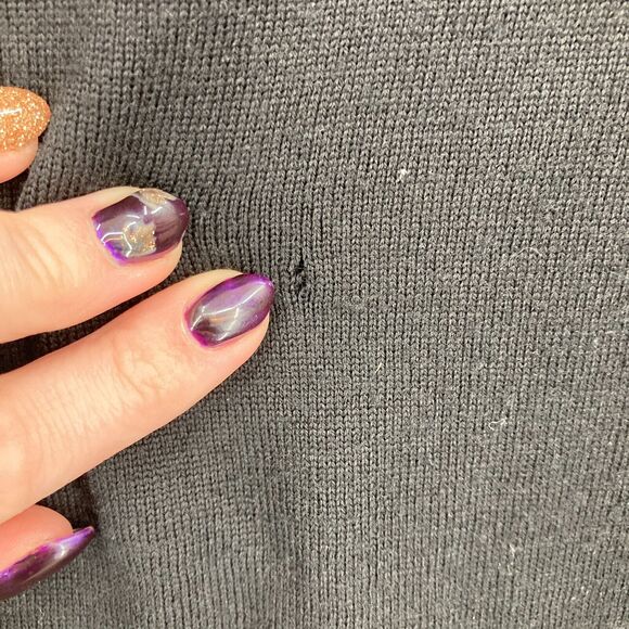 Vintage Tundra Canada Merino Wool Sweater Mens XL Black‎ V Neck Long Sleeve Knit - Picture 12 of 14